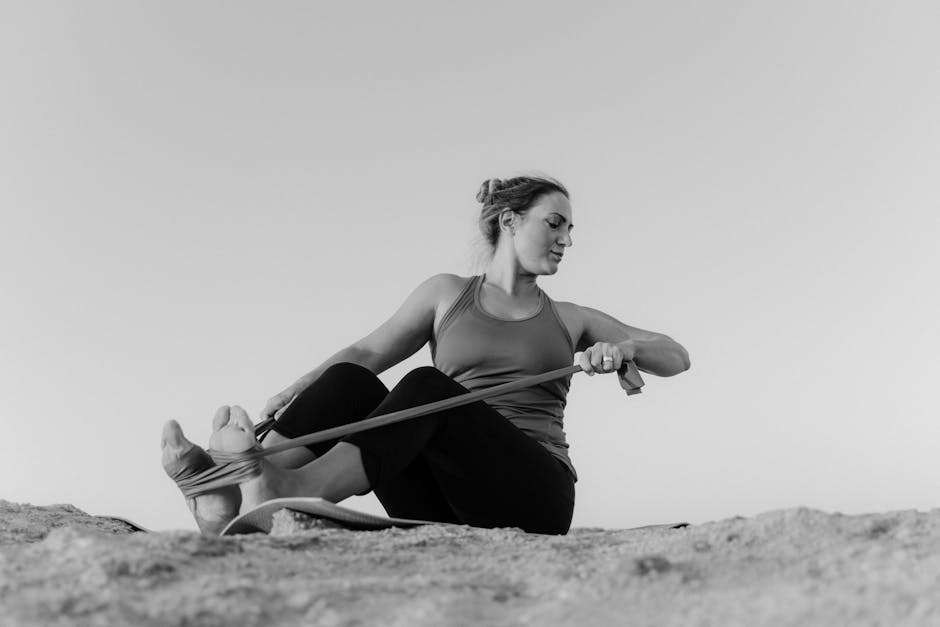 People in Colombia doing stretching exercises